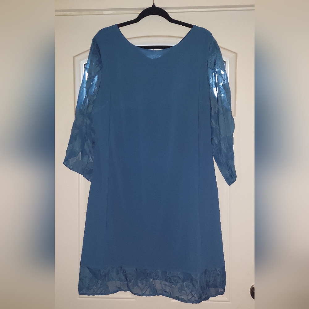 Grace Karin Blue Midi Dress